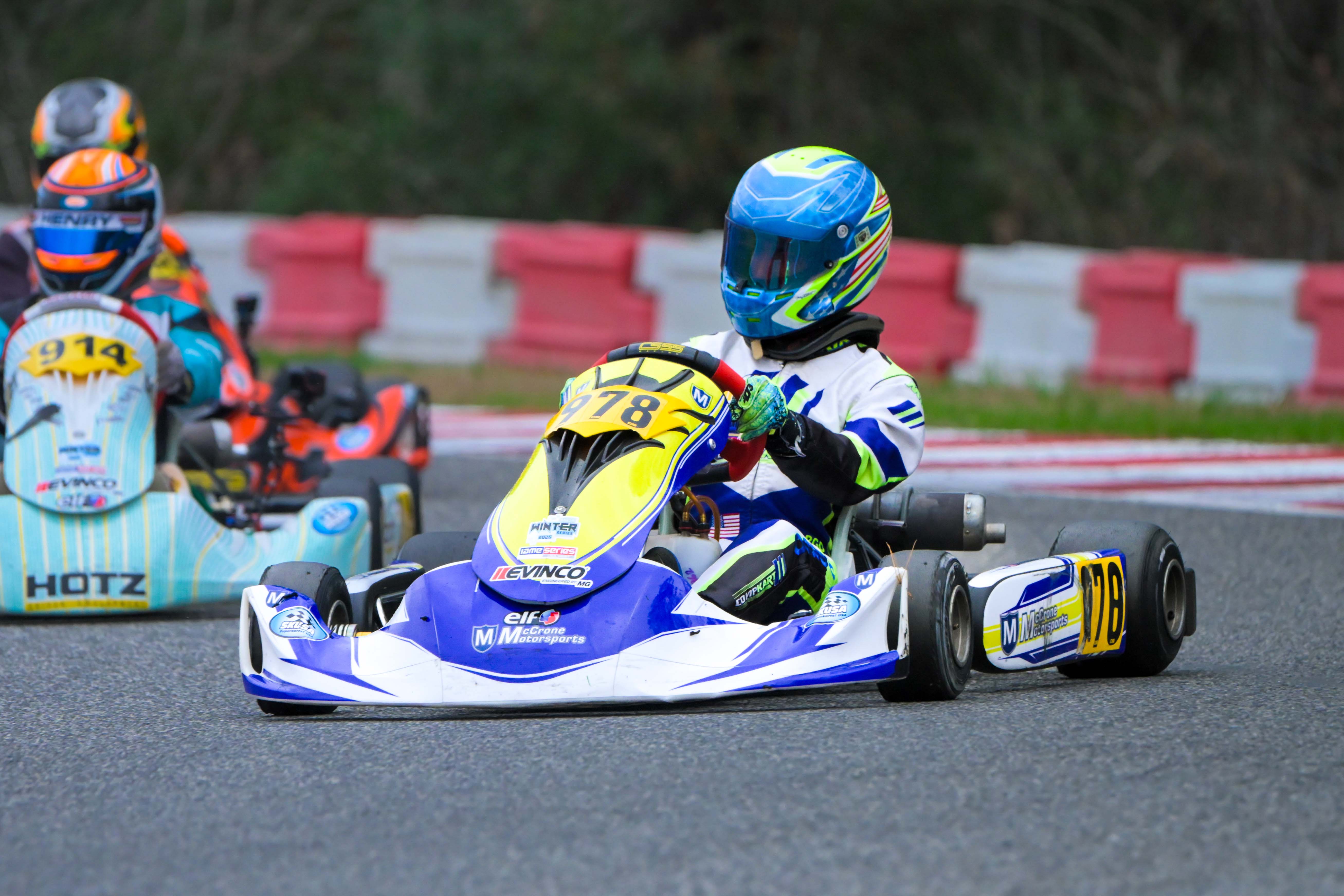 Derek Wargo on track